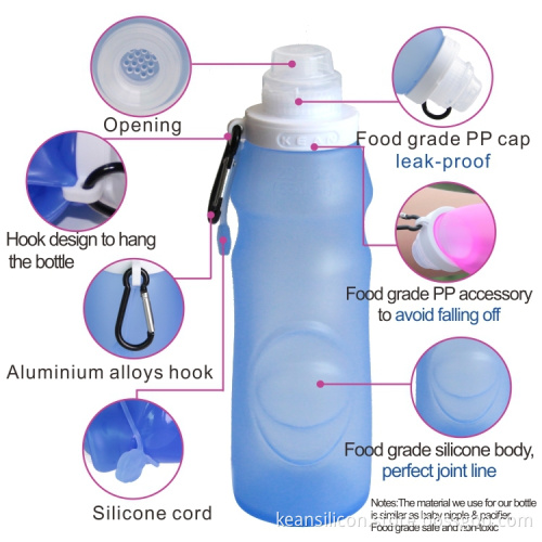 Portable BPA Free Silicone Giant Bottle Coin Bank